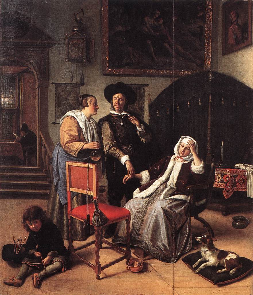 Jan Steen Doctor's Visit